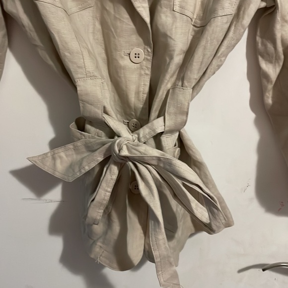 3/$20 Grace Blazer with tie - Picture 4 of 4